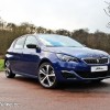 Photo 3/4 avant Peugeot 308 GT Bleu Magnetic - 2.0 BlueHDi 180