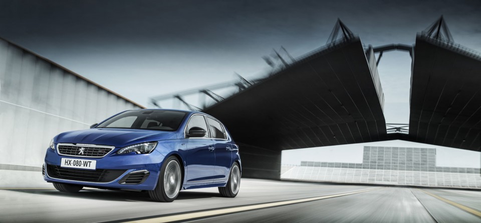 Photo Peugeot 308 GT Bleu Magnetic