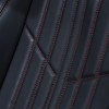 Photo détail cuir surpiqué siège Peugeot 308 GT