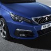 Photo officielle face avant Peugeot 308 GT restylée (2017)