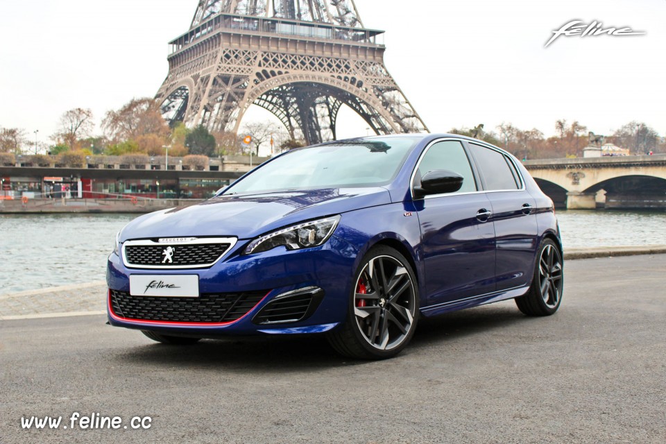 Photo 3/4 avant Peugeot 308 GTi by Peugeot Sport (2015)