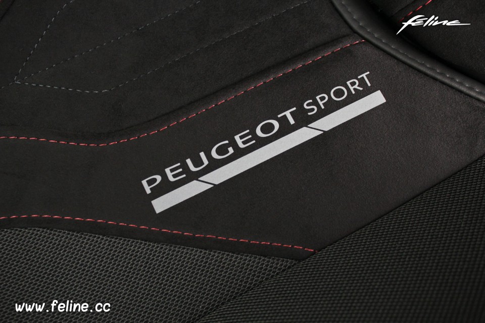 Photo logo Peugeot Sport sièges baquet Peugeot 308 GTi by Peuge