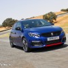 Photo essai Peugeot 308 GTi restylée Coupe Franche Bleu Magneti