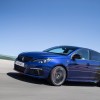 Photo 3/4 avant dynamique Peugeot 308 GTi restylée Coupe Franch