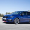 Photo 3/4 avant dynamique Peugeot 308 GTi restylée Coupe Franch