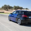 Photo 3/4 arrière Peugeot 308 GTi restylée Coupe Franche Bleue