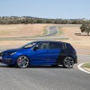 Photo 3/4 avant statique Peugeot 308 GTi restylée Coupe Franche