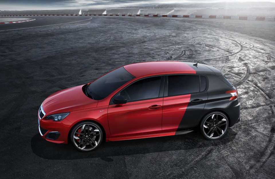 Photo officielle Peugeot 308 GTi by Peugeot Sport (2015)