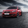 Photo Coupe Franche Rouge Ultimate / Noir Perla Nera Peugeot 308