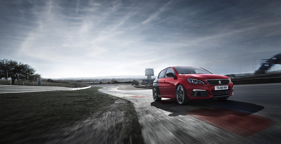 Photo officielle Peugeot 308 GTi by Peugeot Sport restylée (201