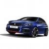 Photo 3/4 avant fond blanc Peugeot 308 GTi by Peugeot Sport rest