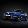 Photo 3/4 avant Peugeot 308 GTi by Peugeot Sport restylée (2017