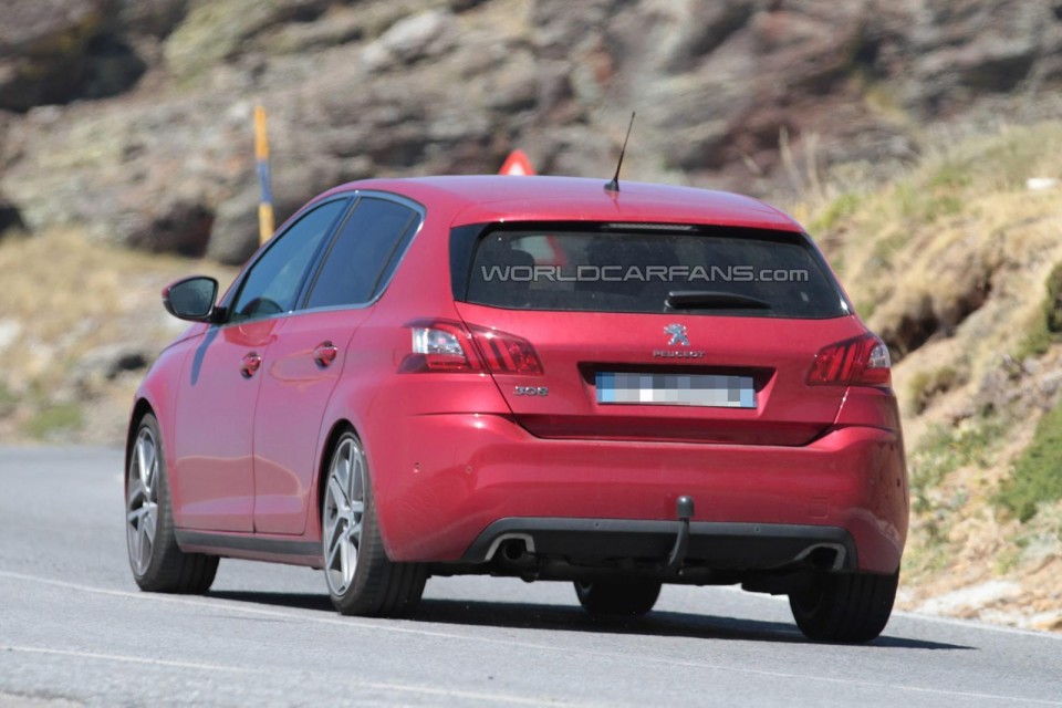 Photo espion Peugeot 308 R (ou 308 GTi)