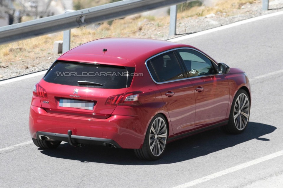 Photo prototype Peugeot 308 R (ou 308 GTi)