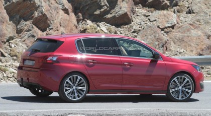 Spyshots Peugeot 308 II R