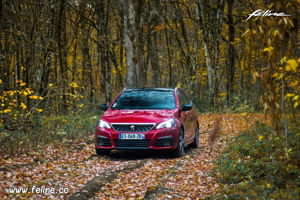 Photo essai Peugeot 308 SW GT restylée Rouge Ultimate - 1.6 Pur