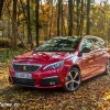 Photo 3/4 avant Peugeot 308 SW GT restylée Rouge Ultimate - 1.6