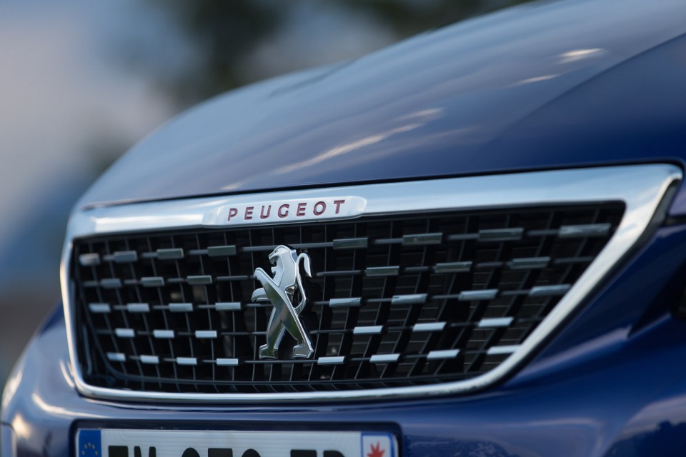 Photo nouvelle calandre avant Peugeot 308 II SW GT restylée - E