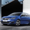 Photo officielle Peugeot 308 SW GT Bleu Magnetic