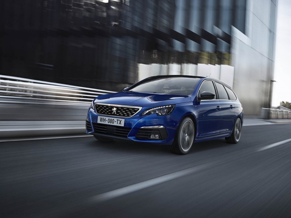 Photo officielle Peugeot 308 SW GT restylée (2017)