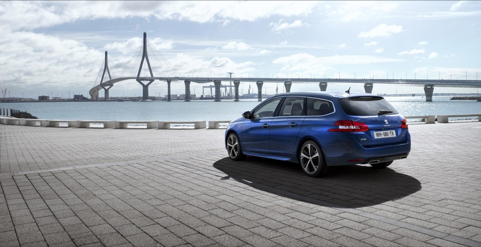 Photo officielle Peugeot 308 SW GT restylée (2017)