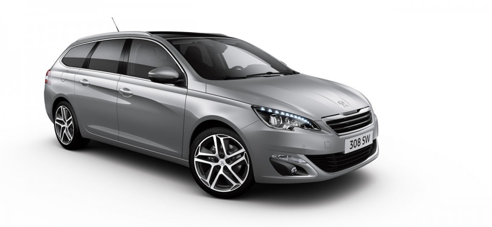 Photo barre de toit Peugeot 308 SW II Féline Gris Artense - Photos Peugeot  - Féline