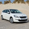 Photo 3/4 avant Peugeot 308 SW II Business Pack Blanc Nacré - 1.6 BlueHDi 120