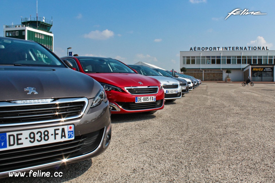 Photo parc essai Peugeot 308 SW II