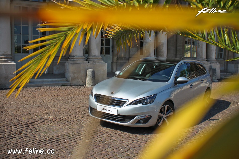 Photo Nancy Peugeot 308 SW II Féline Gris Aluminium - 2.0 BlueHDi 150 EAT6