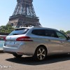 Photo 3/4 arrière statique Peugeot 308 SW II Féline Gris Aluminium - 2.0 BlueHDi 150 EAT6