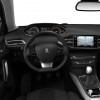 Photo Tableau de bord Intérieur Marston Noir Mistral Peugeot 308 SW II Allure