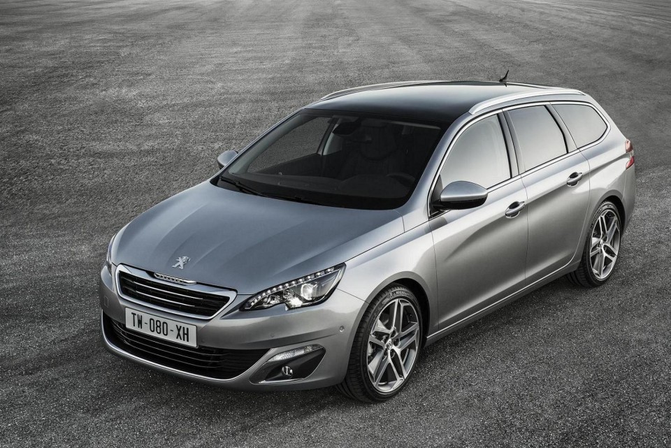 Photo détail barre de toit Peugeot 308 SW II Féline Gris Artense