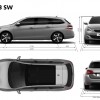 Dimensions Peugeot 308 SW break