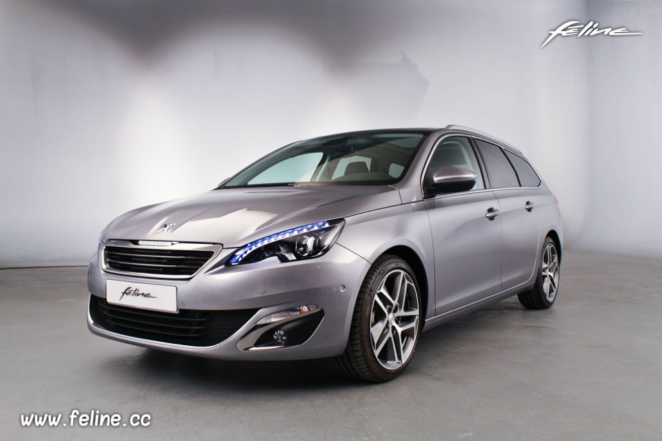Photo Peugeot 308 break SW II Féline Gris Artense