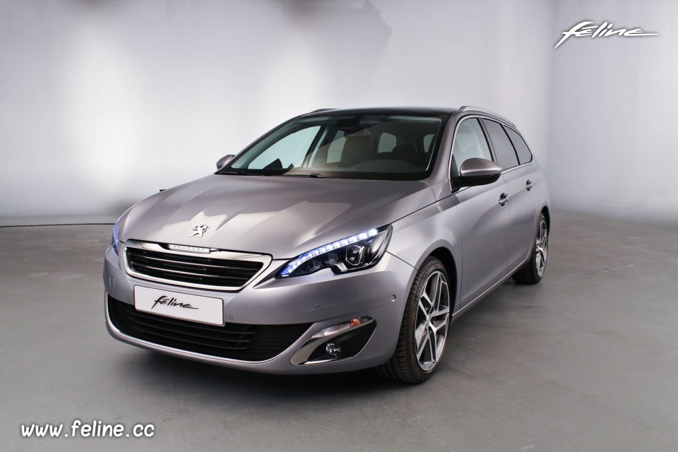 Photo Peugeot 308 break SW II Féline Gris Artense