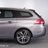 Photo silhouette arrière Peugeot 308 break SW II Féline Gris Artense