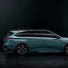 Photo officielle profil Peugeot 308 SW III Bleu Avatar break (2021)