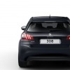 Photo vue arrière Peugeot 308 II Dark Blue - 04