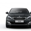 Photo face avant Peugeot 308 II Gris Hurricane - 02