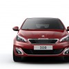 Photo face avant Peugeot 308 II Rouge Rubi - 02