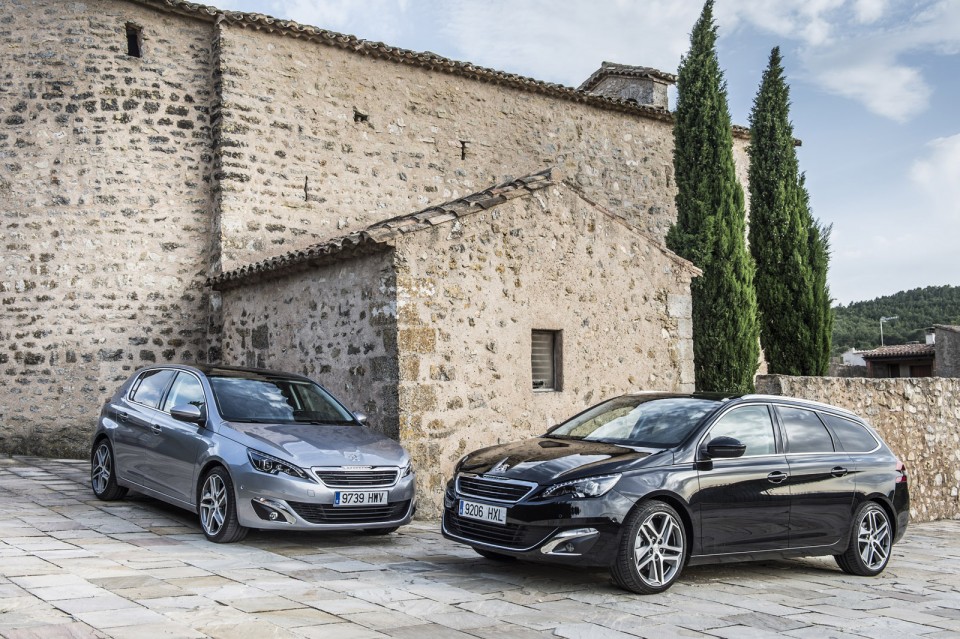 Photo Peugeot 308 II Féline Gris Artense (Espagne)