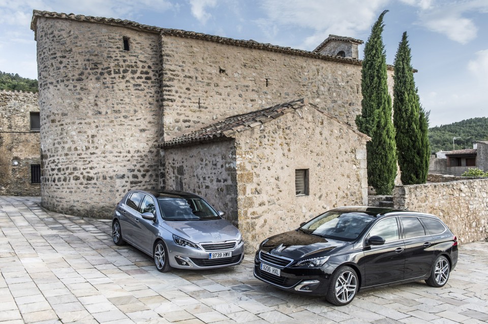 Photo Peugeot 308 II Féline Gris Artense (Espagne)