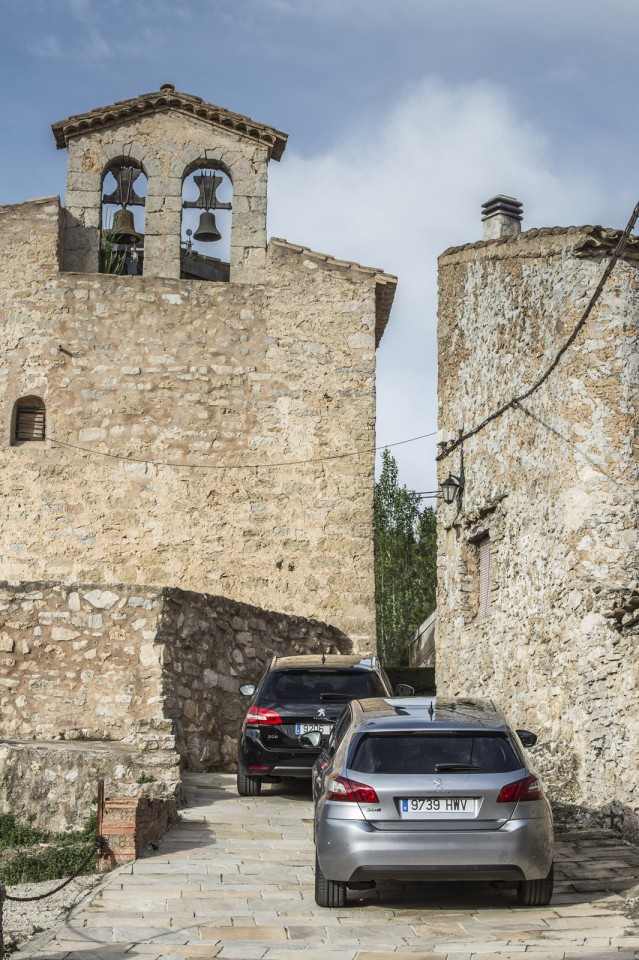 Photo Peugeot 308 II Féline Gris Artense (Espagne)