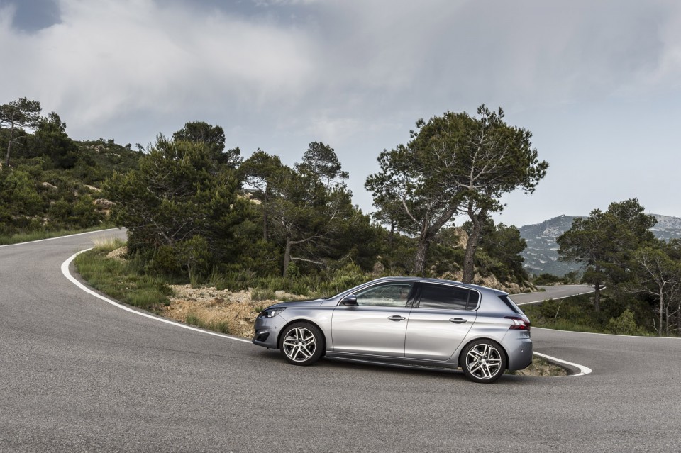 Photo Peugeot 308 II Féline Gris Artense (Espagne)