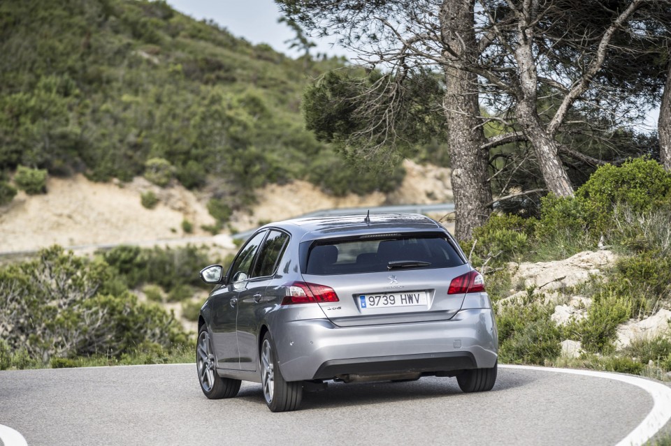 Photo Peugeot 308 II Féline Gris Artense (Espagne)