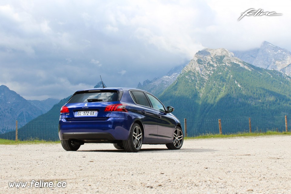 Photo essai Peugeot 308 II Allure restylée (2017)