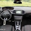 Photo tableau de bord intérieur i-Cockpit essai Peugeot 308 II