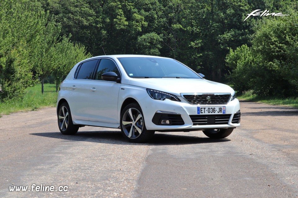 Photo essai Peugeot 308 II GT Line restylée (2018)