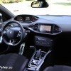 Photo intérieur TEP Tissu Oxford Noir Rouge Peugeot 308 II GT L