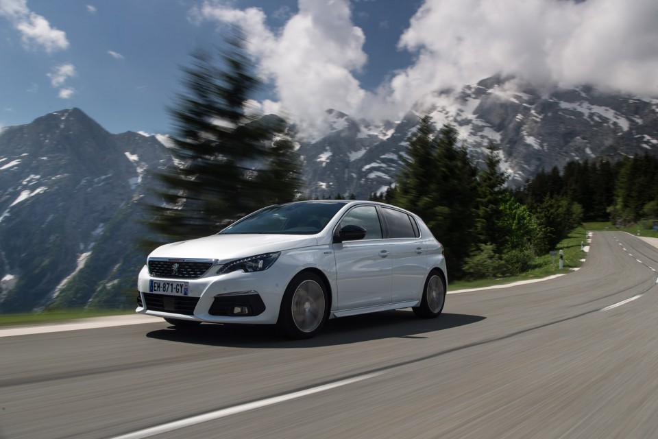 Photo officielle Peugeot 308 II GT Line restylée - Essais press